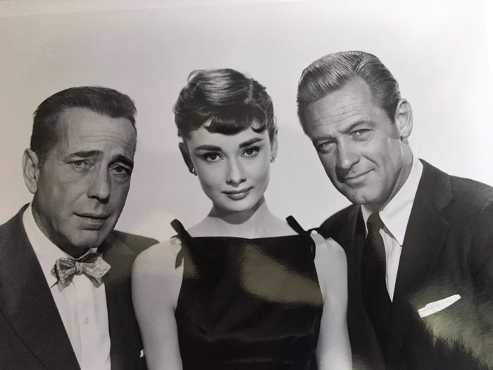 Unknown/Paramount - Audrey Hepburn, Humphrey Bogart, - Catawiki