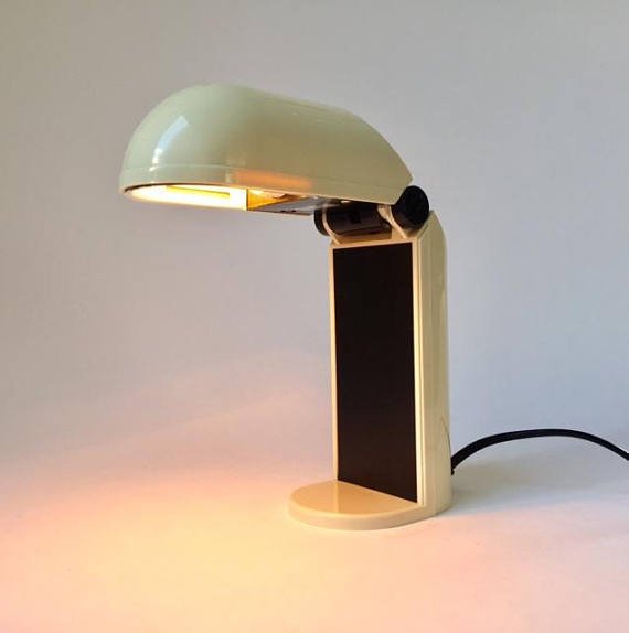 Vrieland Design Face Folding Desk, Folding Desk Lamp