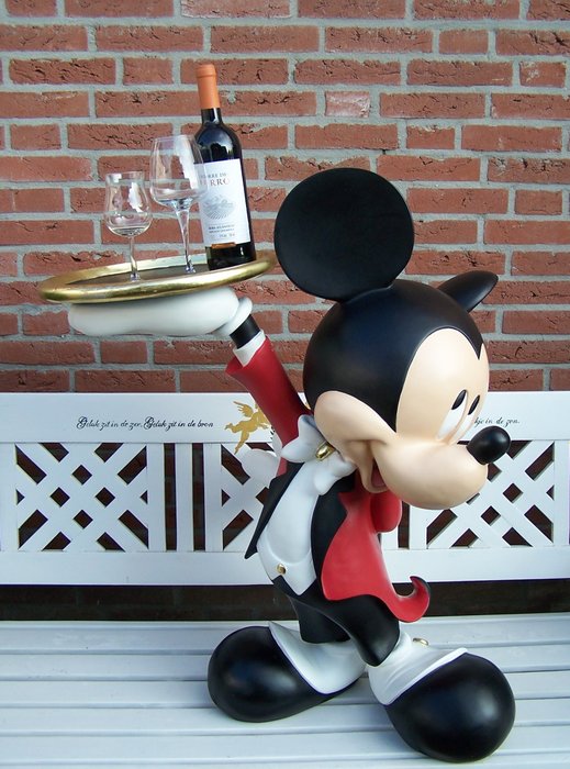 Disney, Walt - Levensgroot beeld - Mickey Mouse Butler ( jaren '80/'90)
