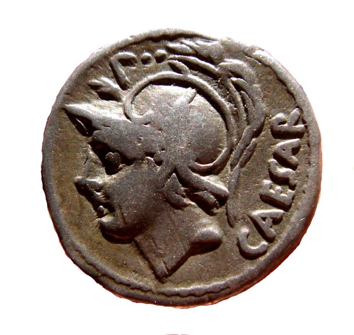 L. Julius L. F. Caesar Roman Republic AR Denarius 103 BC 