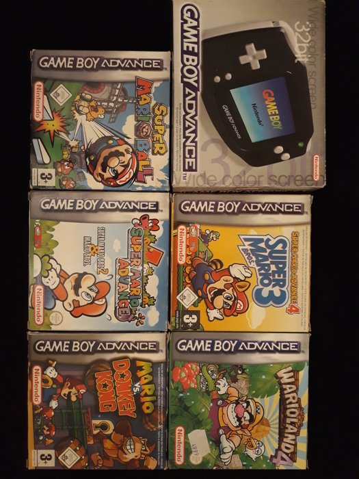 all mario games on gameboy advanced