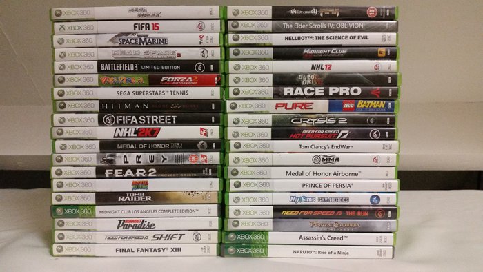 xbox 360 games collection