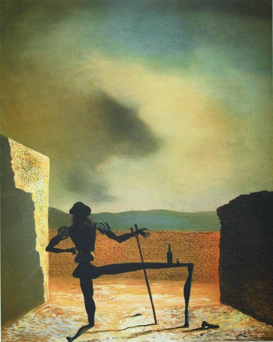 Salvador Dalí (after) - The Ghost of Vermeer 