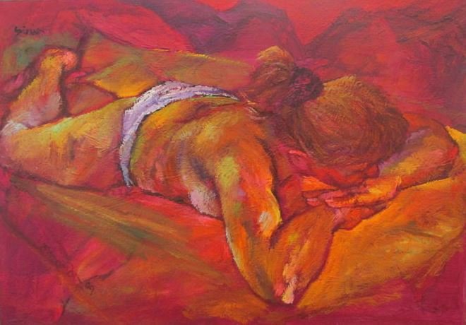 Vittorio Miranda - Donna dormiente, dedicato a Siria