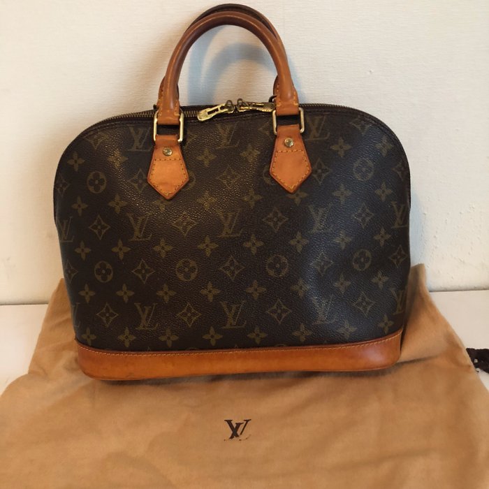 Louis Vuitton – Alma monogram – handbag with dust bag - Catawiki