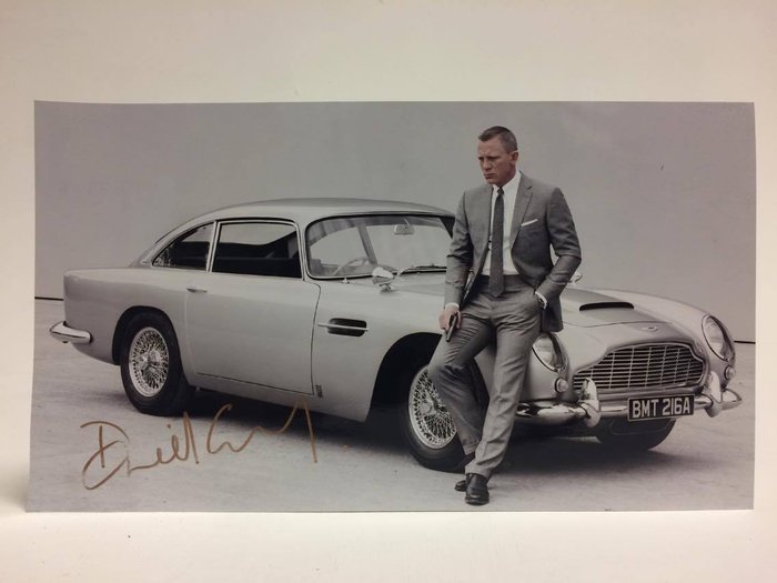 1965 Aston Martin DB5 - James Bond Publicity Photograph - Skyfall ...