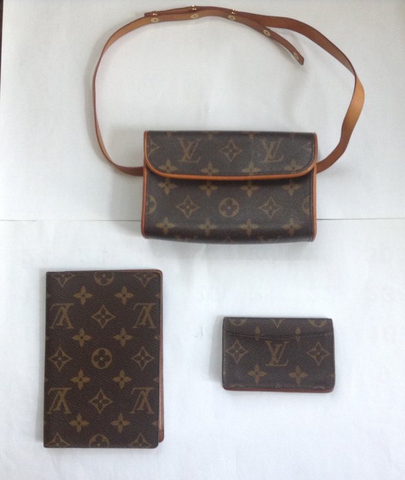 Louis Vuitton - Florentine Pochette Bag & 2 Wallets - *No Minimum Price* - Catawiki