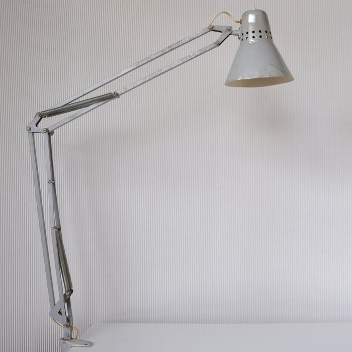 Luxo Vintage Adjustable Desk Lamp, Luxo Lamp Table Clamp