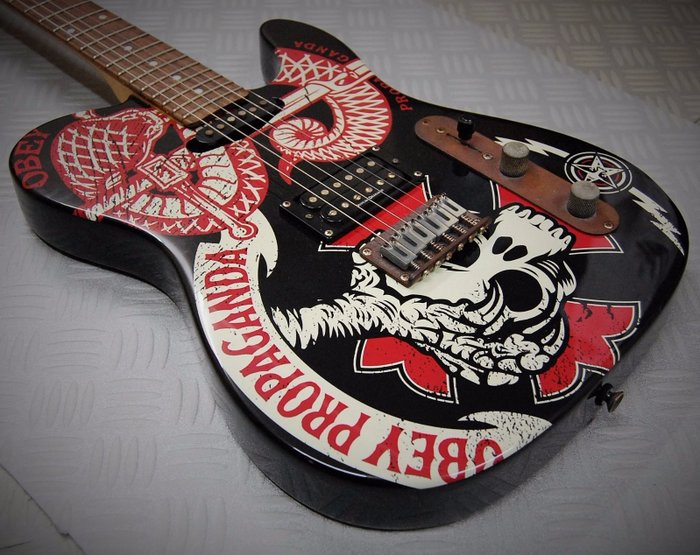 Squier Obey Graphic Telecaster custom special