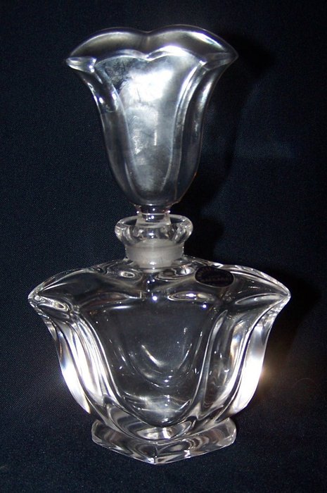 Baccarat Perfume Bottle - R. Gross, Cristallerie d'Art, Baccarat, France, second half 20th century