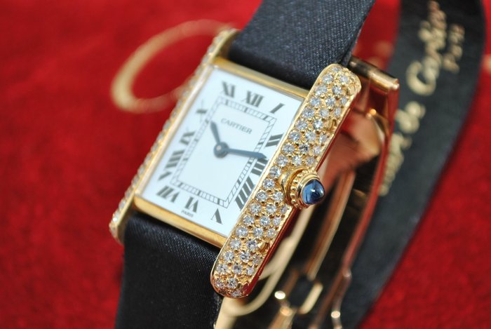 Cartier - 104 Diamonds & Sapphire Crown - 780878869 / I - Catawiki