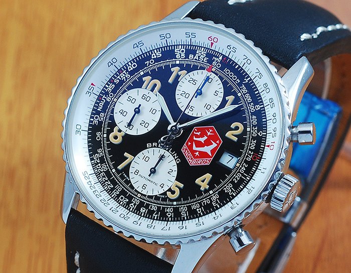 Breitling Old Navitimer II Snowbird Automatic Men's Watch! Limited Edition! 