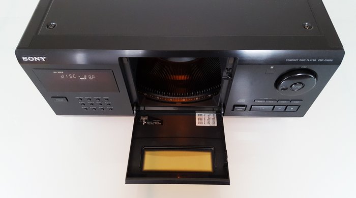 Sony CDP-CX200 -200 cd mega storage