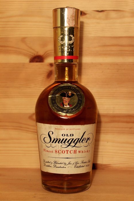Old Smuggler finest Scotch Whisky, more than 8 years old, 0,7l 43%vol. - old bottling