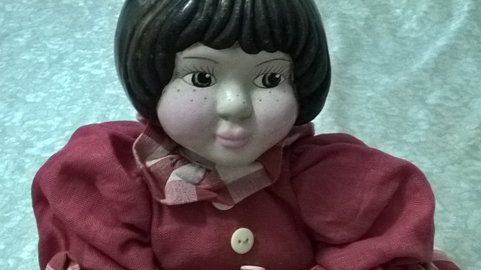 Thun doll Sibilla, with open eyes