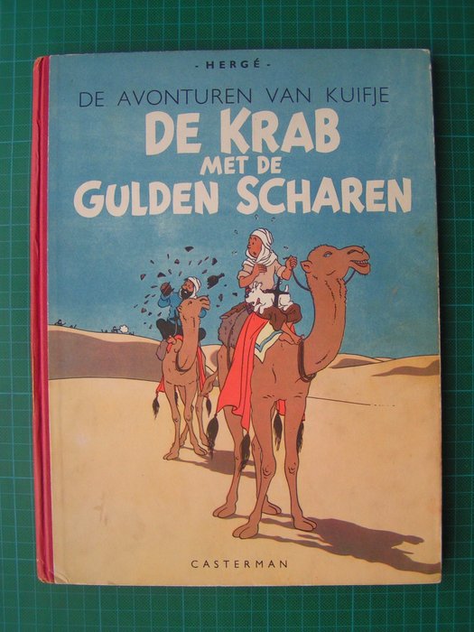Kuifje 9 - De krab met de gulden scharen - hc - 1e druk - (1947)