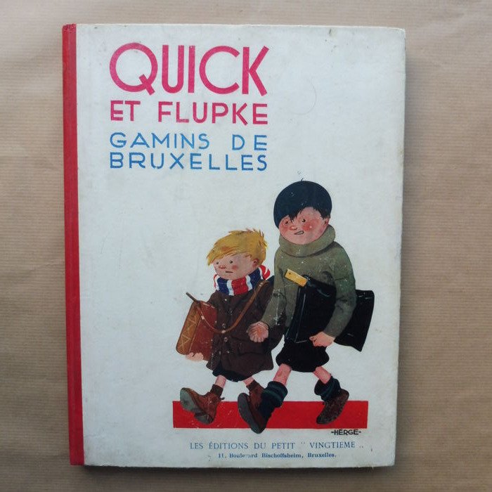 Quick et Flupke T1 - Quick et Flupke gamins de Bruxelles - C - EO (1930)