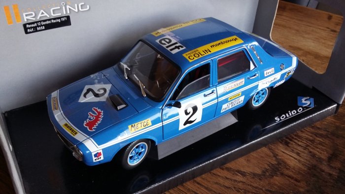 ② Renault 12 Gordini 1:18 Solido — Voitures miniatures