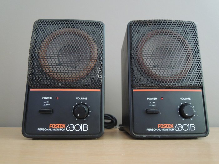 FOSTEX 6301B speakers (2)