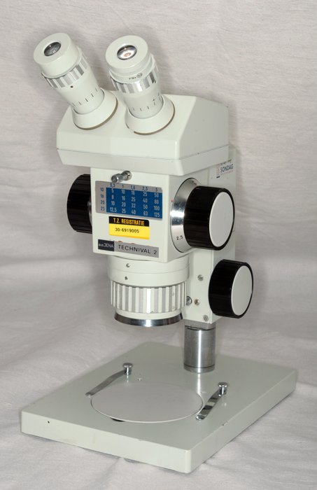 Zeiss GDR Technival 2 stereoscope (5x - 80x)