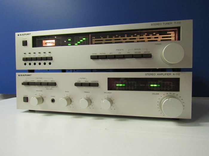 Vintage Blaupunkt amplifier and tuner 1979