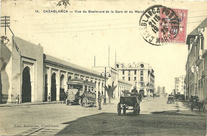 Morocco around 1920: 105 old postcards from Morocco (1910-1930)