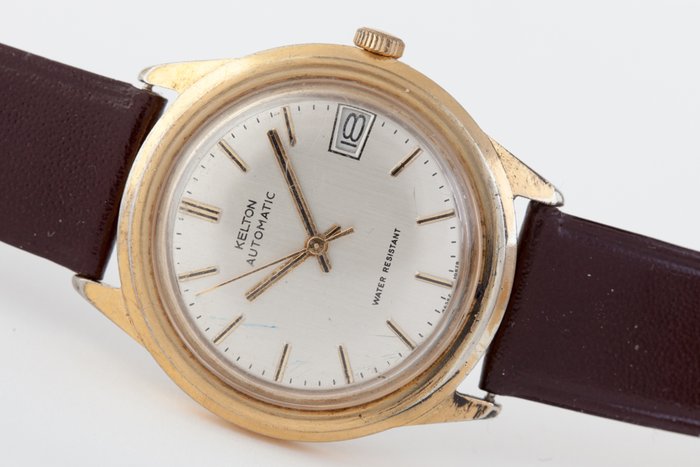 Kelton automatic Date men's wristwatch, 1970s