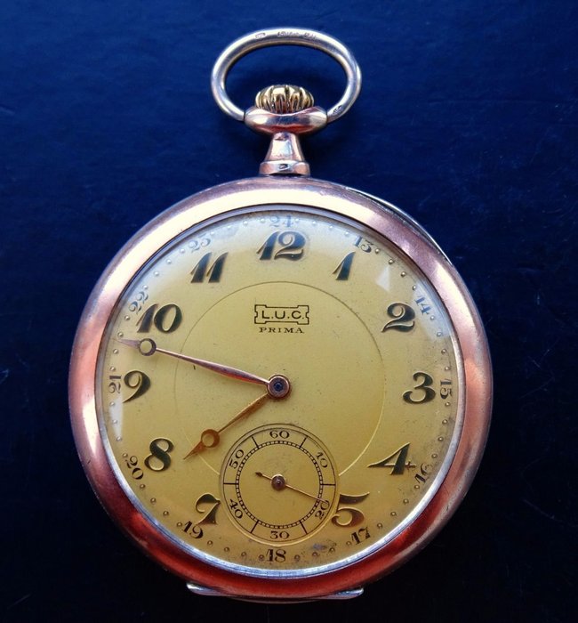Chopard L.U.C. superfine chronometer pocket watch 1925