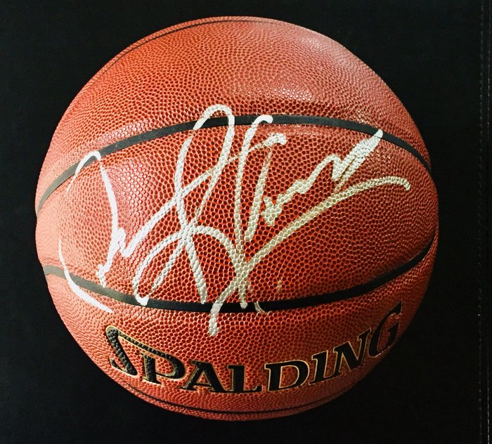dennis rodman signed basketball