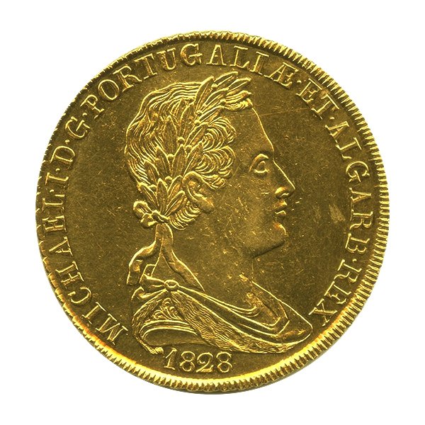 Portugal Monarchy – D. Miguel I – Peça – 7.500 Réis 1828 – Gold