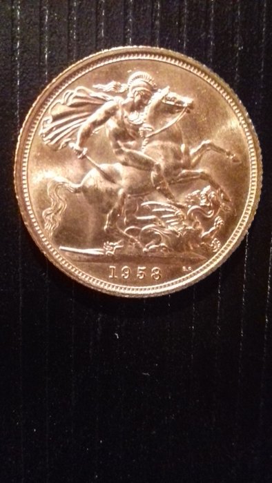 Gran Bretagna - Sterlina 1958 Elizabeth II - oro