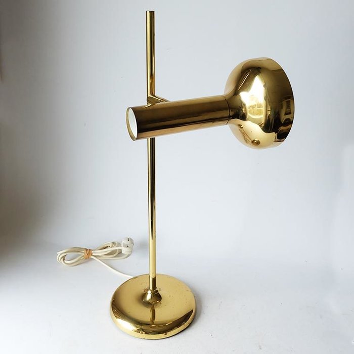 Koch & Lowy OMI - vintage brass table lamp
