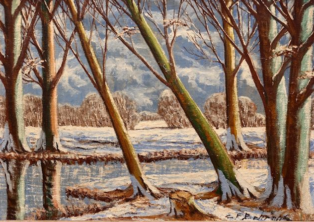 C.F. Behrens (1905-1968) - Winter