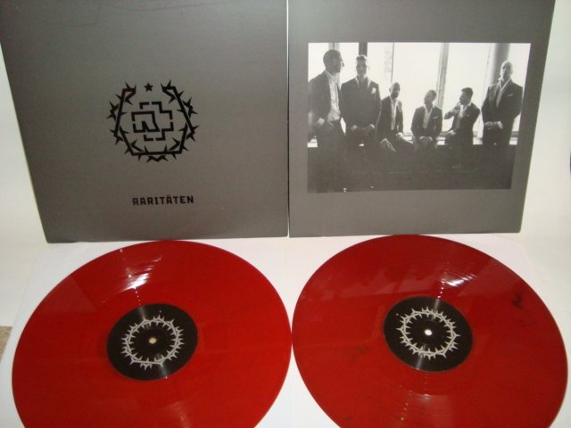  Rammstein ‎– Raritäten: Limited Edition Rare Double LP-album on Red Coloured Vinyl