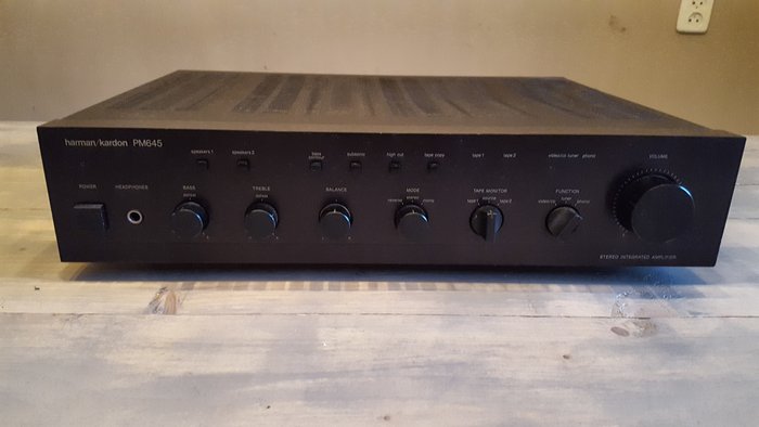 Harman Kardon PM645 Stereo Integrated Amplifier (1985-86)
