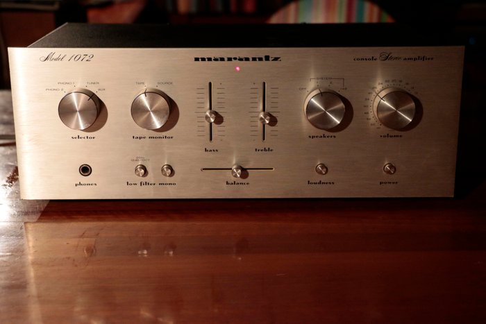 The legendary MARANTZ 1072 amplifier