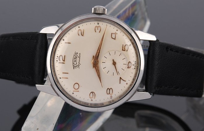 TECHNOS POPULAR – Men's watch – 1960s