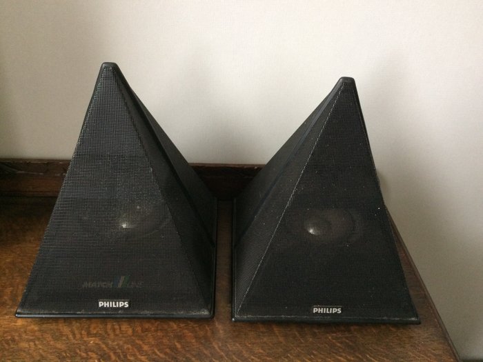 Philips Match Line pyramid speakers - type 22AV1993/02 ( 1985)