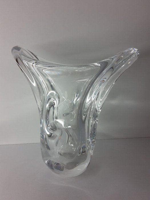 Cristal de Sevres France - heavy crystal vase