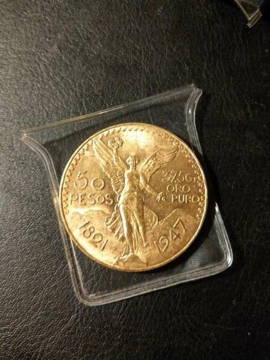 Mexican – 50 pesos 1947 – Gold