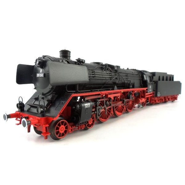 Märklin H0 - 39013 - Museum-steam locomotive with pulled tender BR 01 of DB, with smoke generator