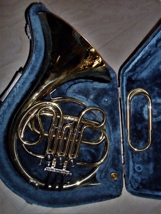French horn - Kalison Milano Kab 18 F and E flat with interchangeable pump