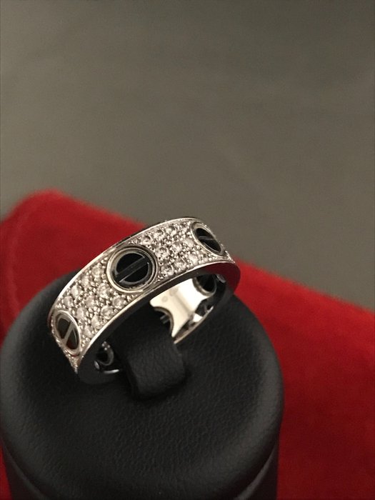 sterling silver cartier love ring