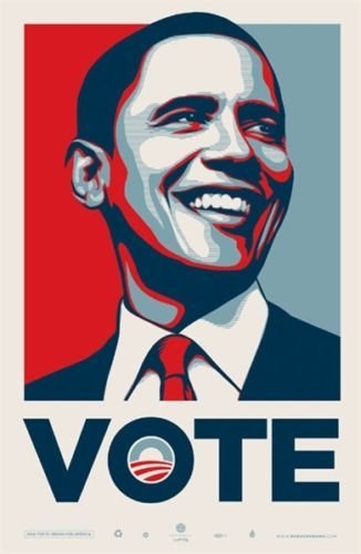 Shepard Fairey (OBEY) - Obama Vote Collection