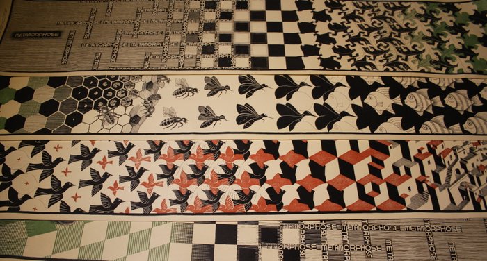 M.C. Escher - Metamorphose II