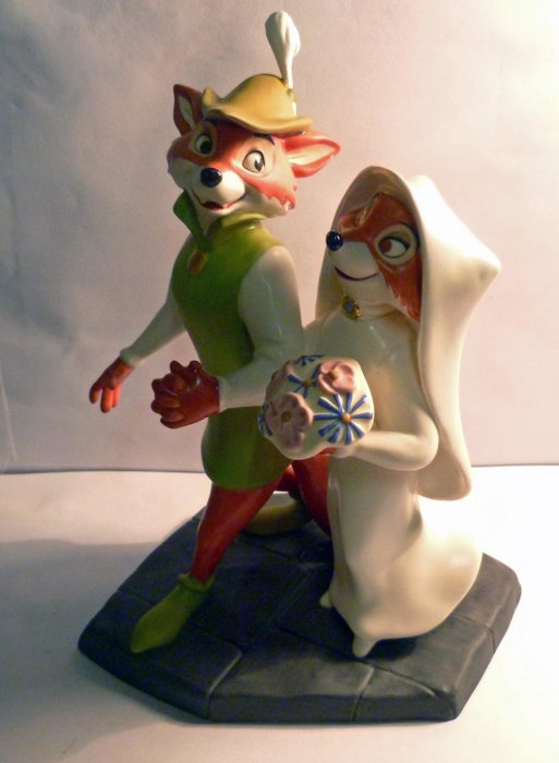 Disney, Walt - WDCC Figurine - Robin Hood and Maid Marian - "Merry Matrimony"