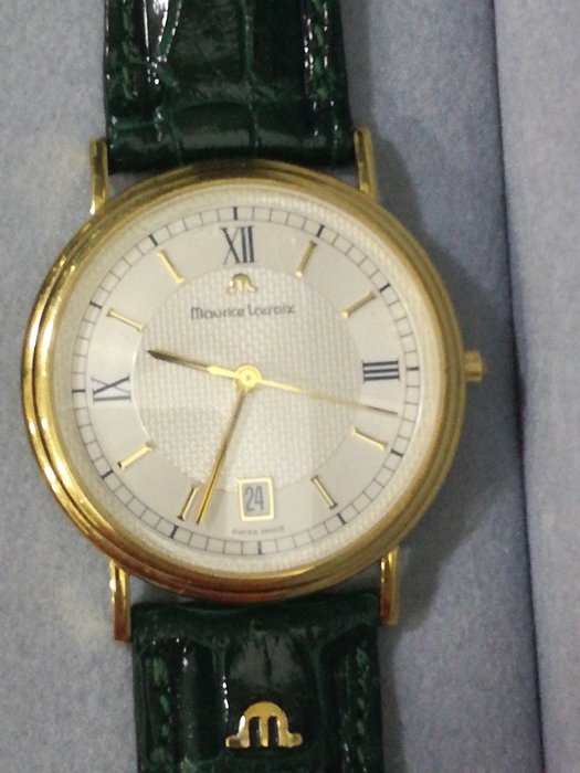 Maurice Lacroix 18 kt gold watch