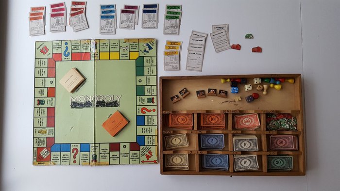 Monopoly type Z2 uit 1941 Oud bord spel