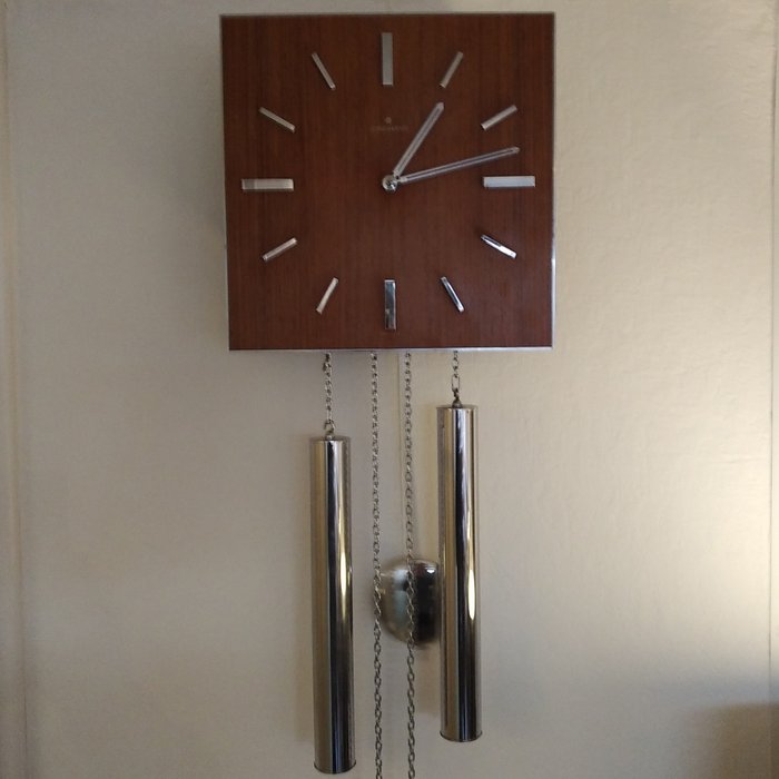 Junghans 1930s Pendulum Clock Style Bauhaus Modernism