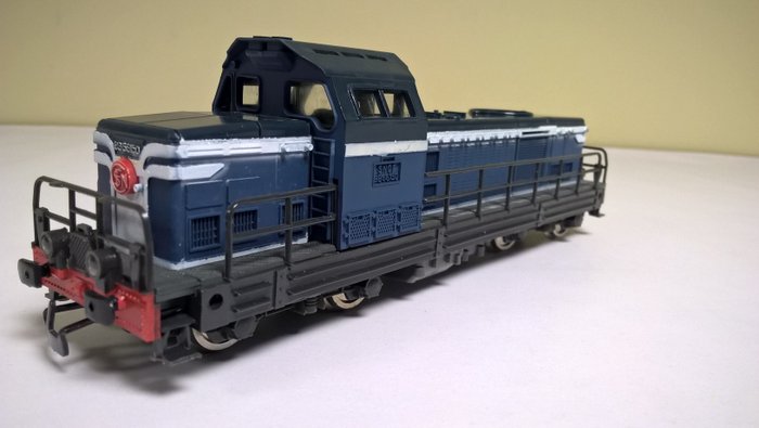 show original title Details about    1 locomotive box jouef bb 66150-beautiful blue surrounds state oh 
